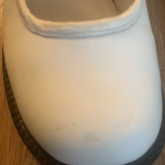 Vintage white chunky heels size 6 - Picture 11 of 12